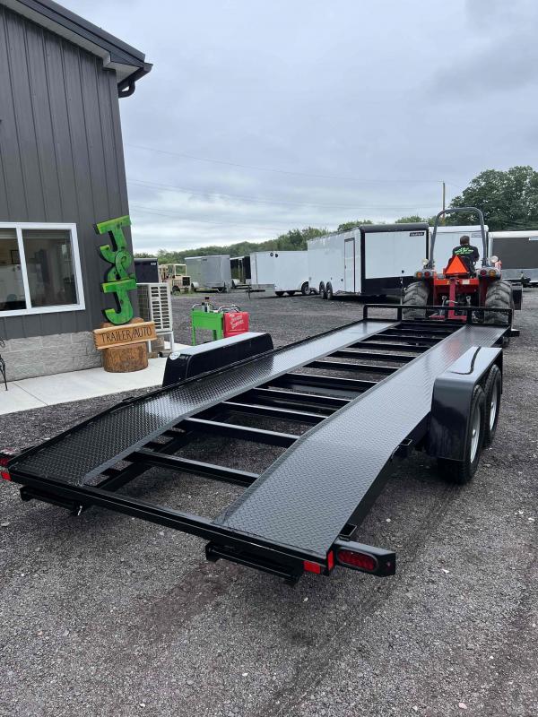 2022 Car Mate Trailers 8x20 10K Steel Runner Car trailer J&J Trailer