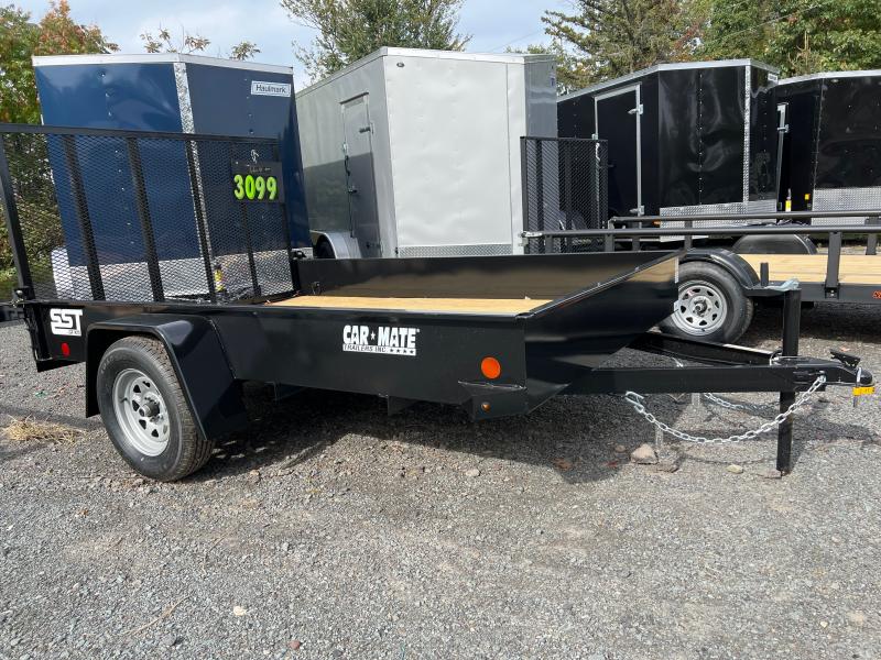 2022 Car Mate Trailers 6.5x10 Steel Sided Utility Trailer J&J Trailer