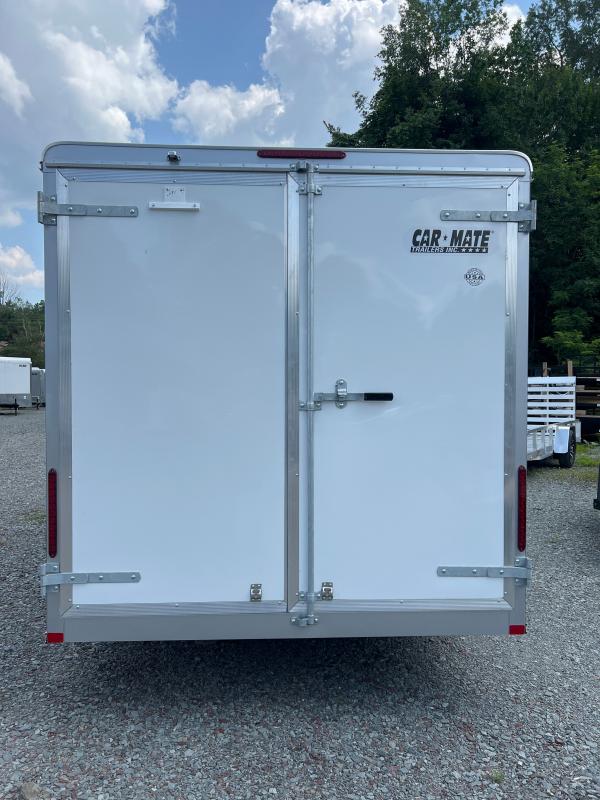 2023 Car Mate Trailers 7x16 Custom Cargo with Double Doors & Extended