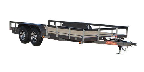 2022 MAXXD U4X - Tubing Tandem Axle Utility Trailer 2022 MAXXD U4X - Tubing Tandem Axle Utility Trailer