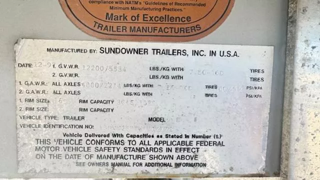 used Horse Trailers Sundowner Trailers  for sale, in San Angelo, TX Thumbnail 7