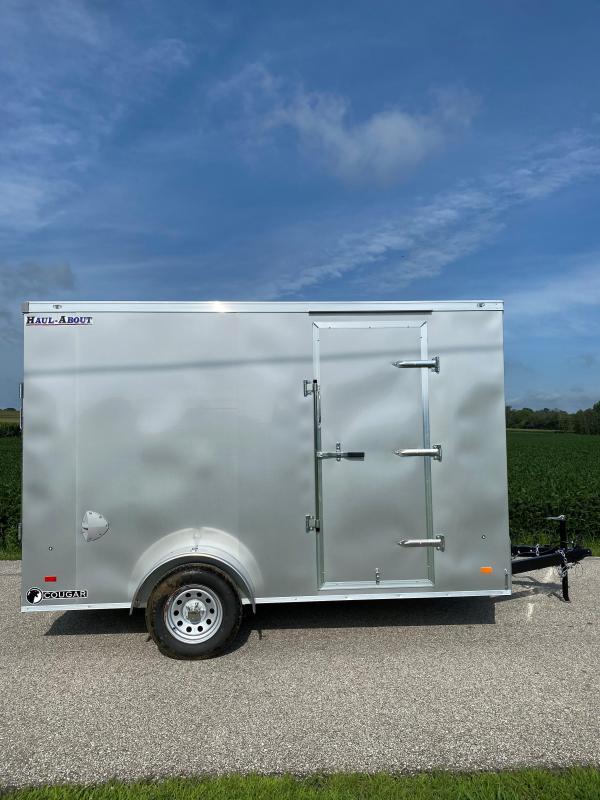 2022 Haul-About 7' X 12' 3.5K Electric Brake Cougar Enclosed Cargo Trailer 2022 Haul-About 7' X 12' 3.5K Electric Brake Cougar Enclosed Cargo Trailer