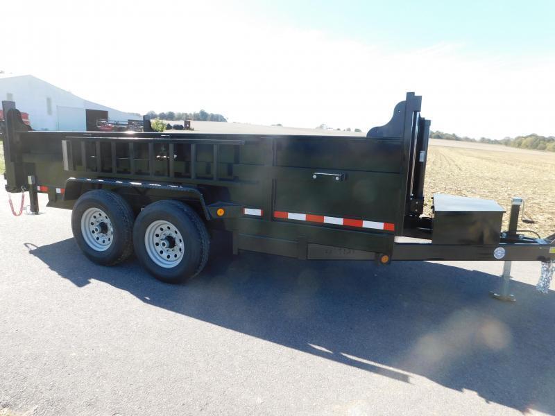 2022 Quality Steel and Aluminum 83"x12' 12K Dump Trailer S and S