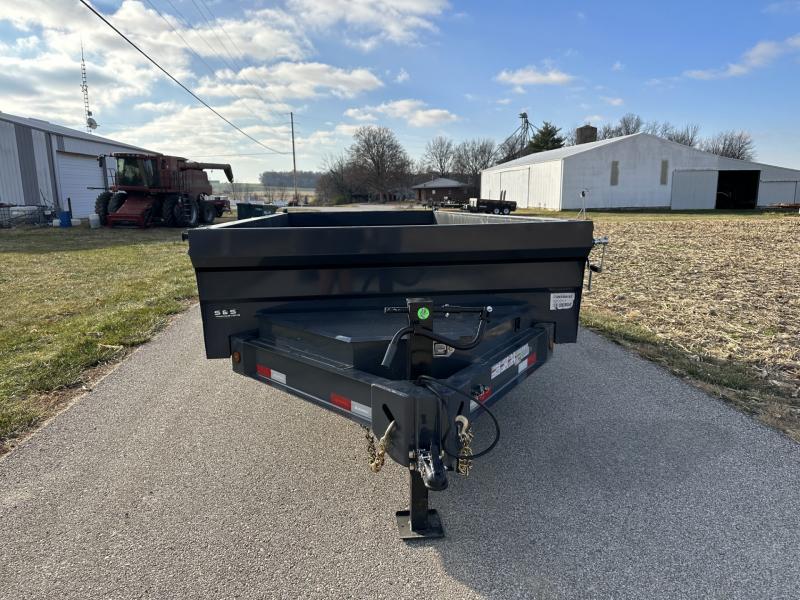 2024 Iron Bull 83"x16' 14K DWB Model Dump Trailer S and S Trailer