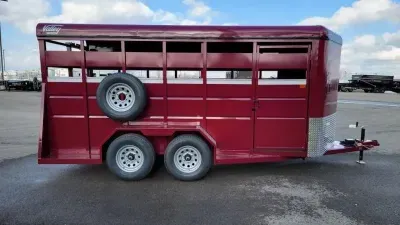 2026 Valley 6'X16' 7K / 6.5' Interior / Livestock Trailer