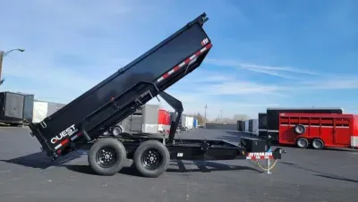 2027 PJ Trailers 7'X14' 14K Quest Dump Trailer