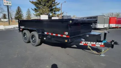 2027 PJ Trailers 7'X14' 14K Quest Dump Trailer