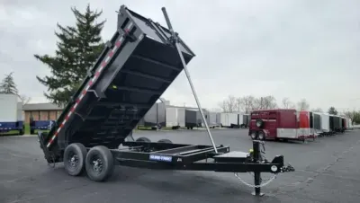 2027 Sure-Trac 7'X14' 14K Tele Dump Trailer