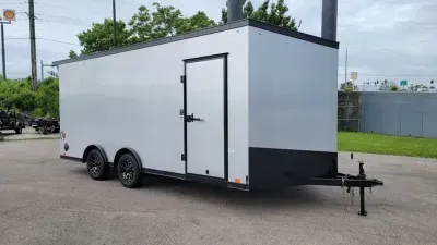 2026 United Trailers 8.5'x18' 7k / 7'4" Interior / Enclosed Trailer 