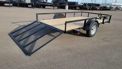 2026 Texas Bragg 6.5'X12' 3K Tube Top Utility Trailer