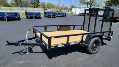 2027 Sure-Trac 6'X10' 3K Tube Top Utility Trailer 