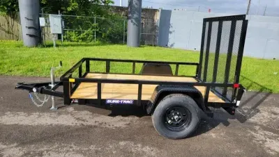2026 Sure-Trac 5'X8' 3K Tube Top Utility Trailer