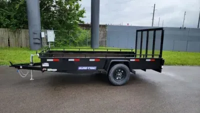 2027 Sure-Trac 6'X12' 3K Steel High Side Utility Trailer