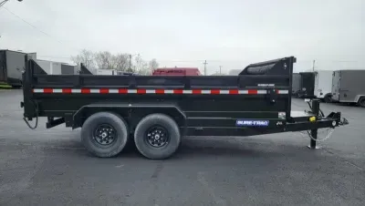 2027 Sure-Trac 7'X14' 14K Tele Dump Trailer