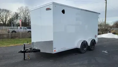 2026 United Trailers 7'x14' 7k / 7' Interior / Barn Door / Enclosed Trailer 