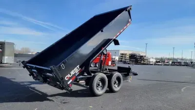 2027 PJ Trailers 7'X14' 14K Quest Dump Trailer
