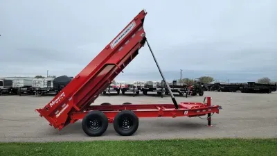 2027 PJ Trailers 7'X14' 15.4K Tele Dump Trailer