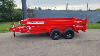 2027 PJ Trailers 7'X14' 15.4K Tele Dump Trailer
