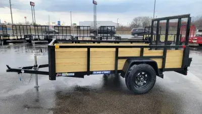 2026 Sure-Trac 5'X10' 3K Three Board Utility Trailer 