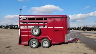 2026 Valley 6'8"X14' 7K / 7' Interior / 2 Horse Slant / Horse