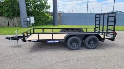 2026 Sure-Trac 7'X14' 7K Tube Top Utility Trailer 