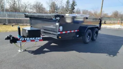 2027 PJ Trailers 7'X14' 14K Quest Dump Trailer