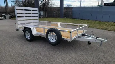 2026 Sure-Trac 6'X12' 3K Aluminum Tube Top / Spare / Utility Trai