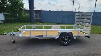 2026 Sure-Trac 6'X12' 3K Aluminum Tube Top Utility Trailer