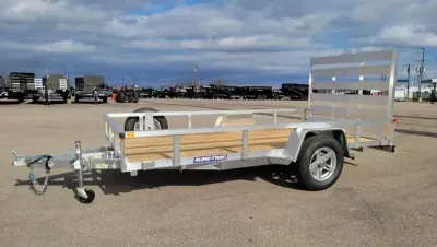 2026 Sure-Trac 6'X12' 3K Aluminum Tube Top / Spare / Utility Trai