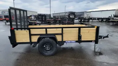 2027 Sure-Trac 6'X10' 3K Three Board Utility Trailer