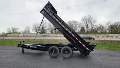 2027 Sure-Trac 7'X14' 14K Tele Dump Trailer 