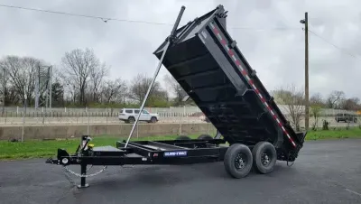 2027 Sure-Trac 7'X14' 14K Tele Dump Trailer