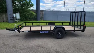 2026 Sure-Trac 7'X14' 5K Tube Top Utility Trailer