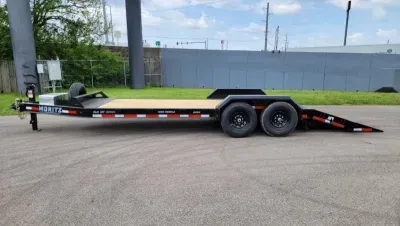 2026 Moritz International 7'X22' 14K Power Tail / Spare / Equipment Trailer