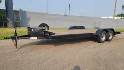 2021 Blazer Trailer Co. 7'X20' 10K Wood Deck Car Hauler