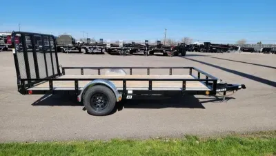 2026 PJ Trailers 7'X14' 3K U8 Utility Trailer 