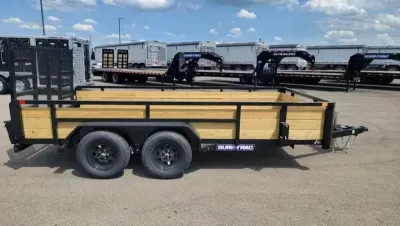2027 Sure-Trac 7'X14' 7K Three Board Utility Trailer
