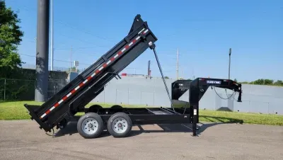 2025 Sure-Trac 7'X14' 16K GN Tele Dump Trailer 