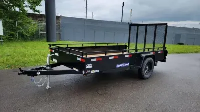 2027 Sure-Trac 6'X12' 3K Steel High Side Utility Trailer