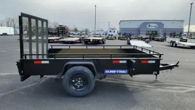 2027 Sure-Trac 6'X10' 3K Steel High Side Utility Trailer