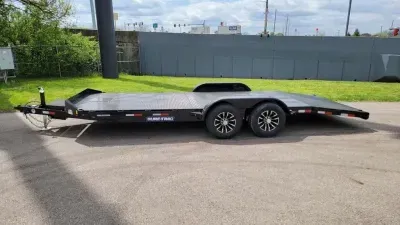 2026 Sure-Trac 7'X20' 10K Steel Deck / Winch Plate / Tool Box / C 