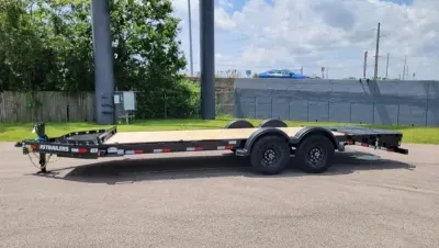 2026 PJ Trailers 7'X17'+3' 15.4K Voyager Equipment Trailer 