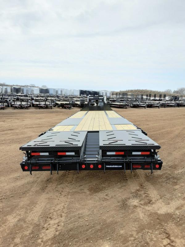 2022 Iron Bull 102X36 20K GOOSENECK TRAILER Lakes Area Trailer Shop