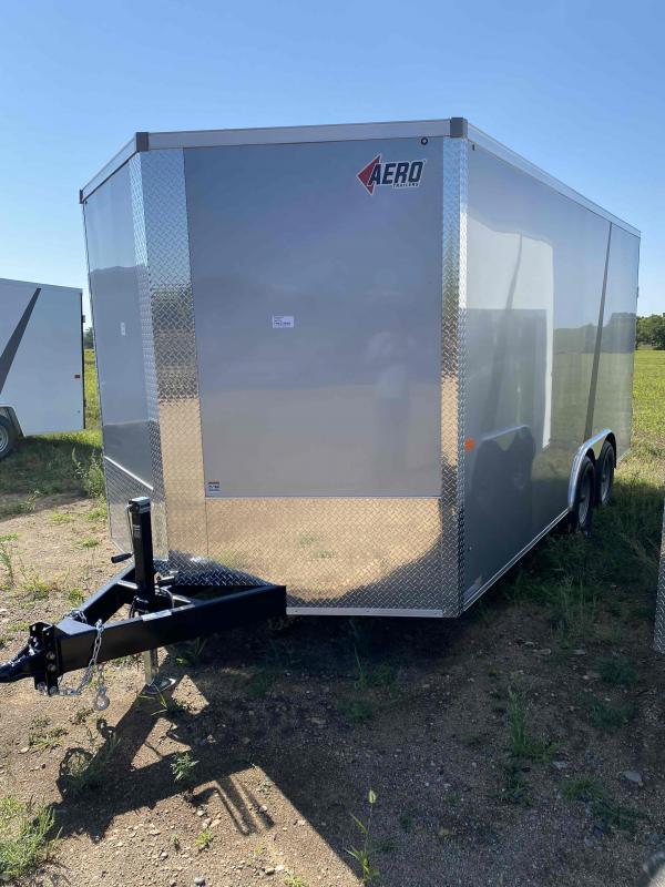 2022 AERO 8.5X16 TA52 SLV Enclosed Cargo Trailer 2022 AERO 8.5X16 TA52 SLV Enclosed Cargo Trailer