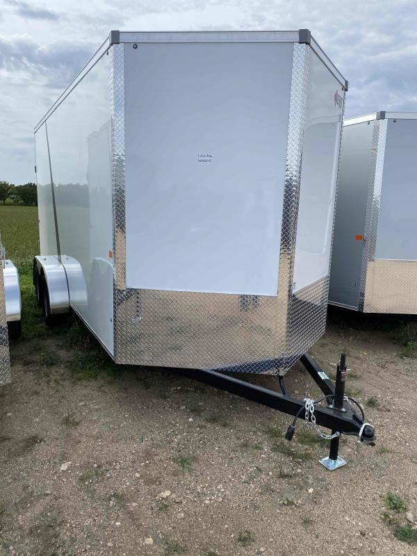 2022 AERO 7X16UTV TA35 WHITE ENCLOSED Enclosed Cargo Trailer 2022 AERO 7X16UTV TA35 WHITE ENCLOSED Enclosed Cargo Trailer