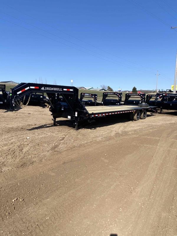 2022 IRON BULL 102X32 20K GOOSENECK TRAILER