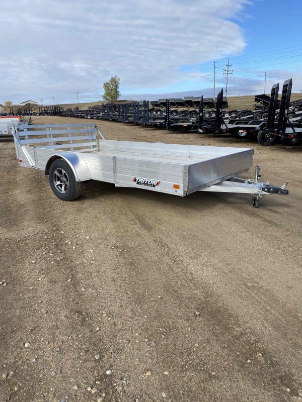2023 Triton 81X12 UTILITY TRAILER Lakes Area Trailer Shop Flatbed
