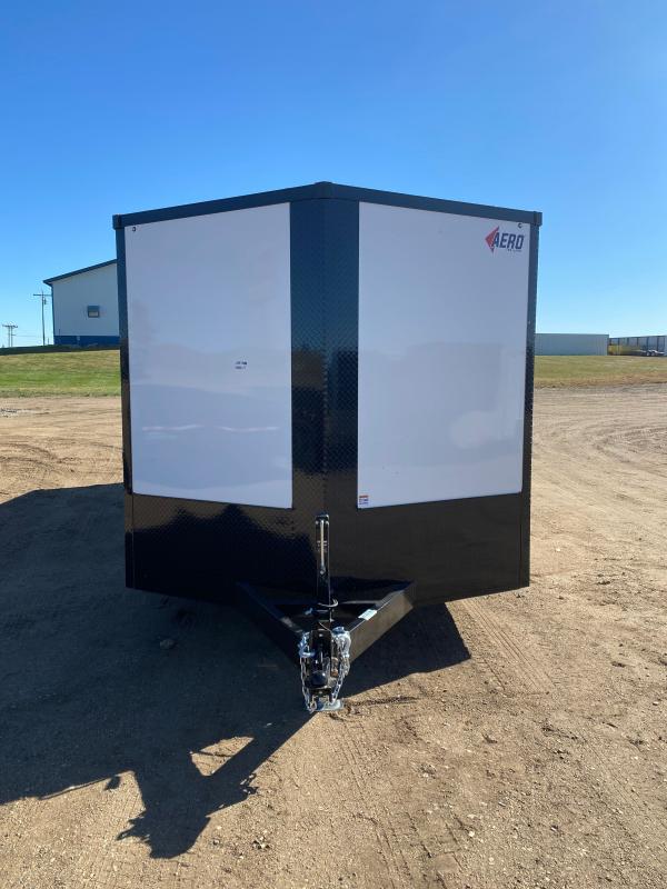2021 AERO 8.5X24TA52 WHITE BLKOUT Enclosed Cargo Trailer 2021 AERO 8.5X24TA52 WHITE BLKOUT Enclosed Cargo Trailer