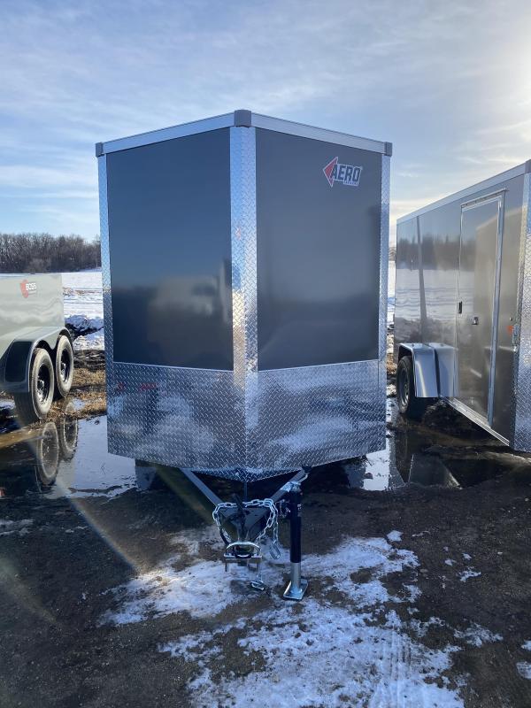 2021 AERO 6X14SA CHARCOAL Enclosed Cargo Trailer 2021 AERO 6X14SA CHARCOAL Enclosed Cargo Trailer