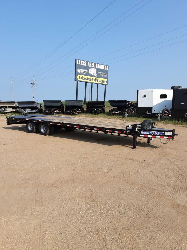 2024 LAMAR 102X20 DECKOVER TRAILER Lakes Area Trailer Shop Flatbed